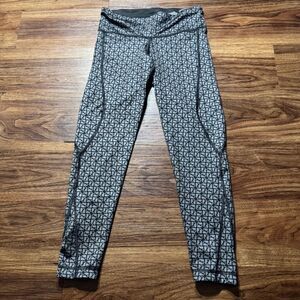 Vineyard Vines Reversible Leggings Womens Size XS Whales/Camo Print Gray Black